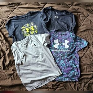 Boys Under Armour Shirts Size Small (8)